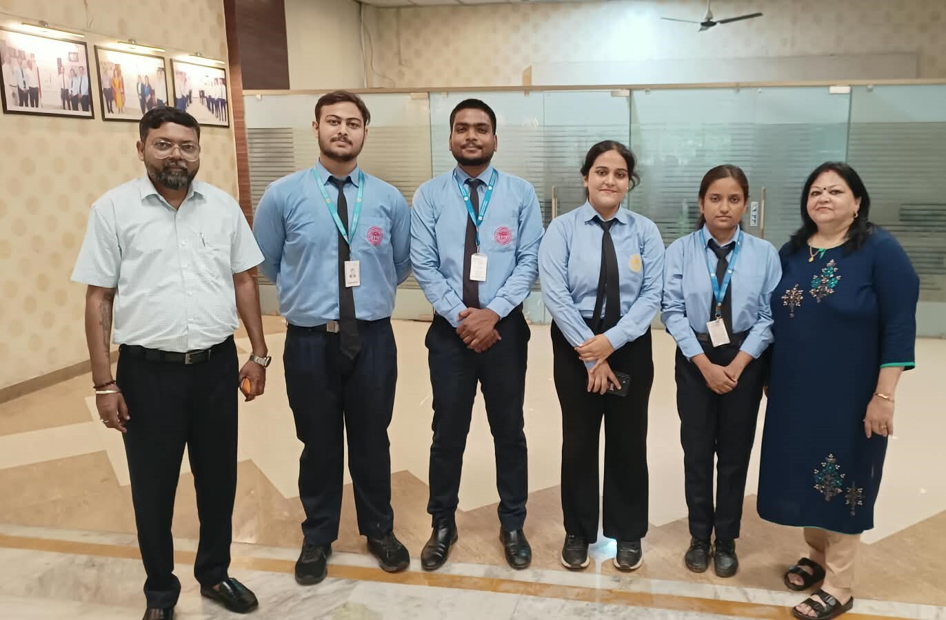 Students successfully selected by Aarsh AI Technologies during the campus drive held at Shambhunath Group of Institution