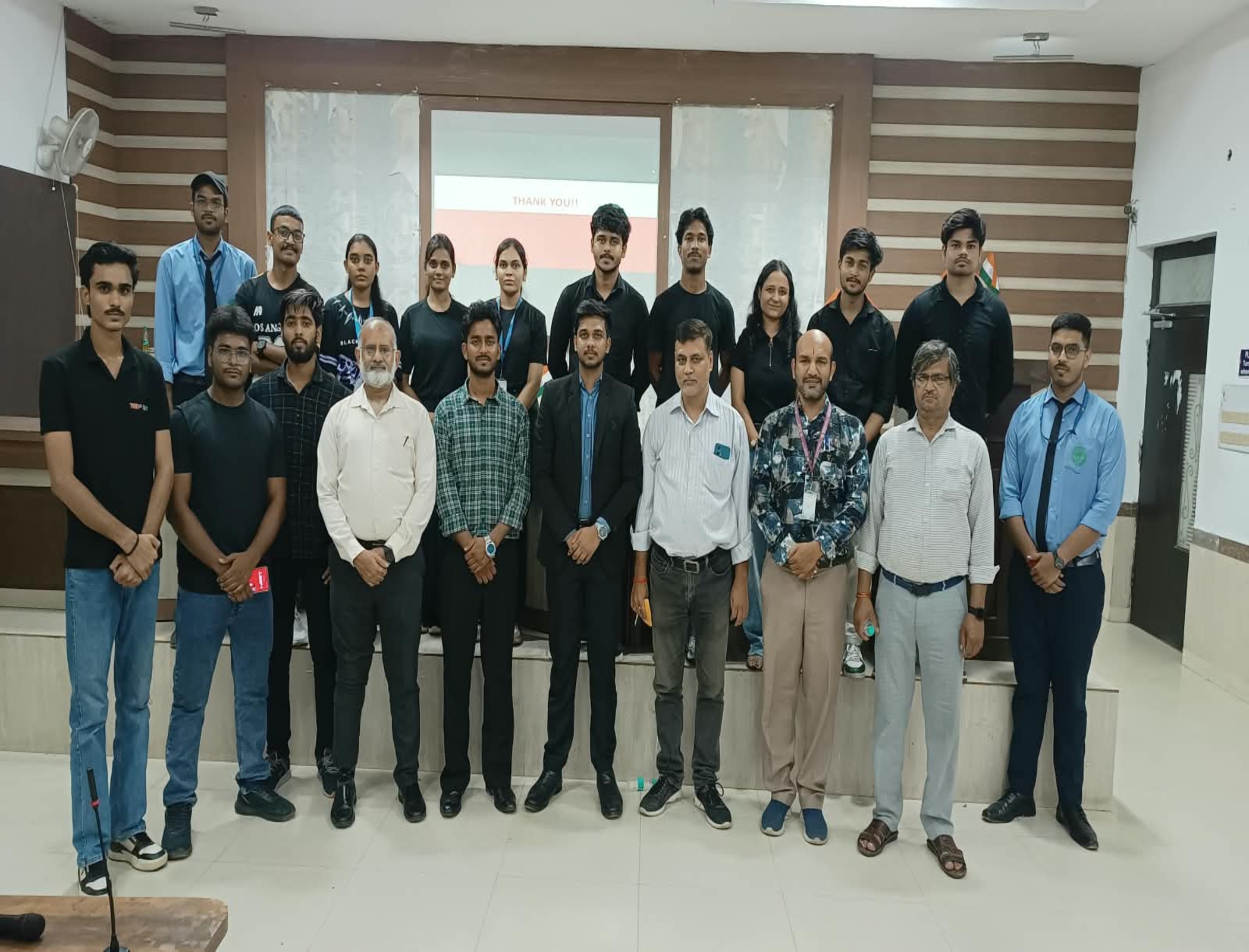  A session on cybersecurity, organized by Mr. Ayush Kumar, was held at the SIET seminar hall.