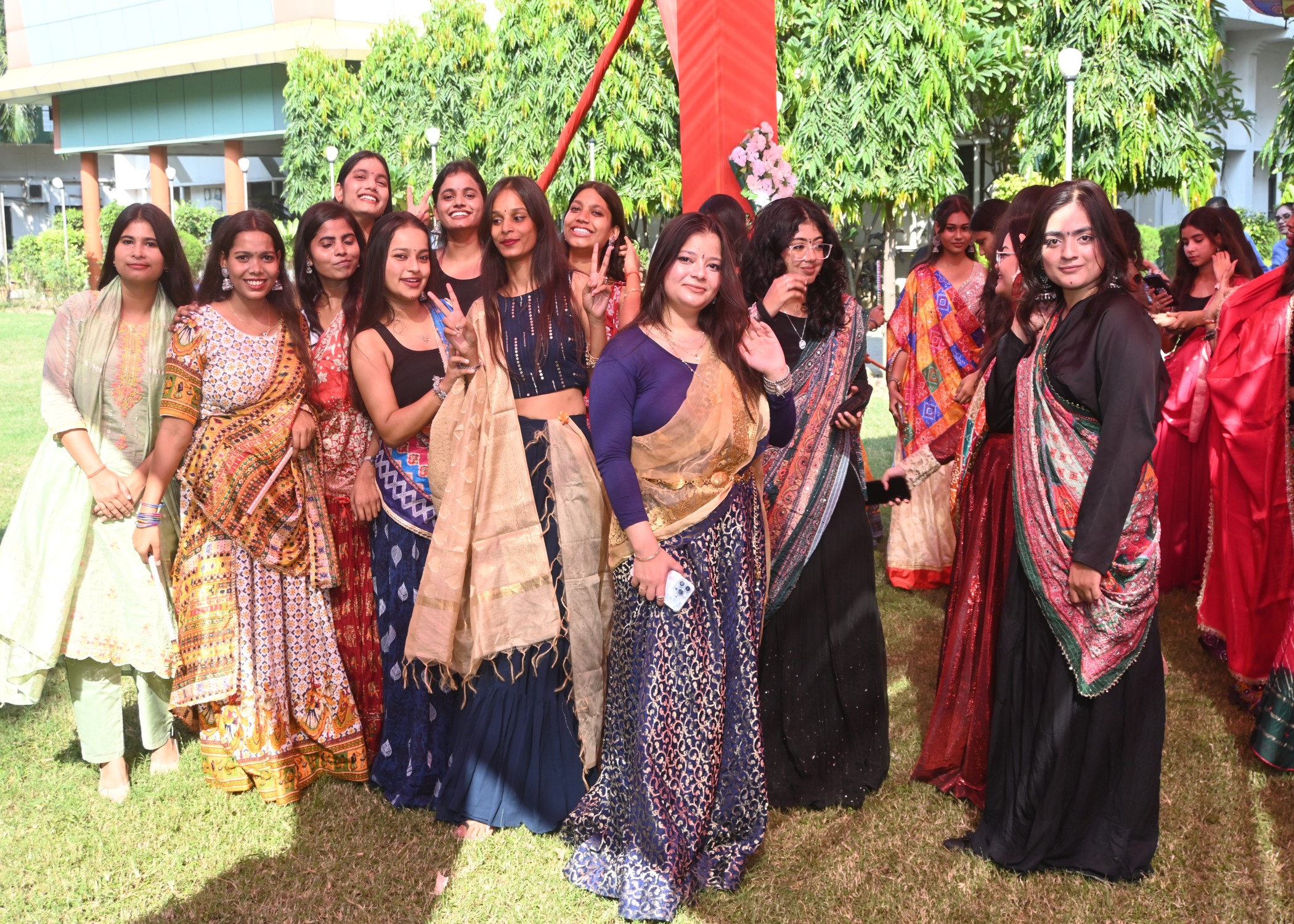Dandiya programme organised at Shambhunath Group of Institutions
