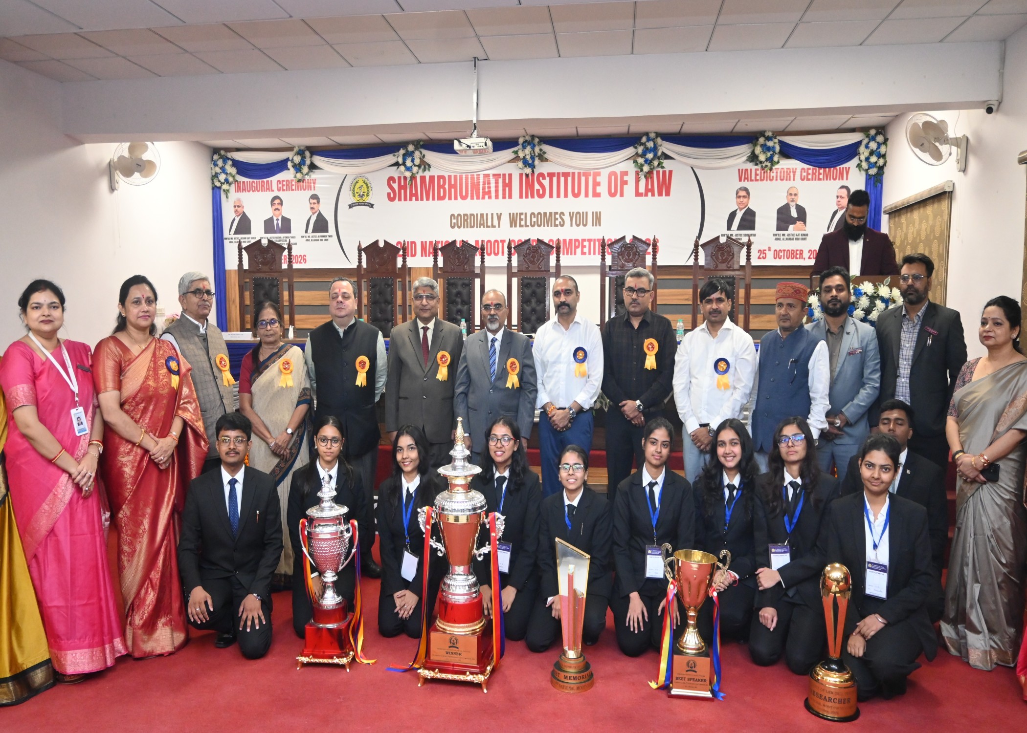 2nd Pt. Kanhaiya Lal Mishra National Moot Court Competition\' organized by Shambhunath Institute of Law, Prayagraj